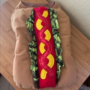 Hot Dog Costume for Pets, EUC